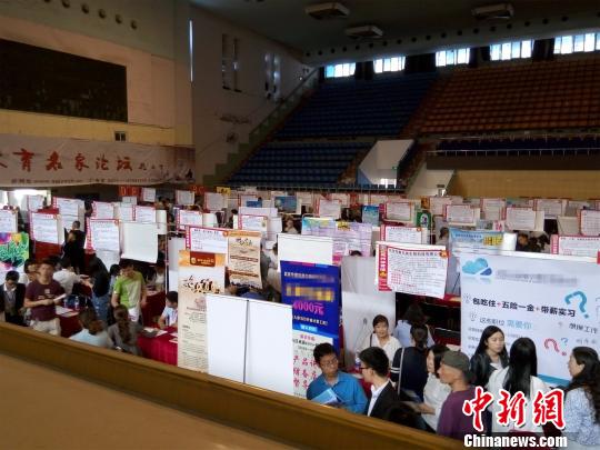 河南夏季首场招聘会：“销售”需求大“经验”人难求