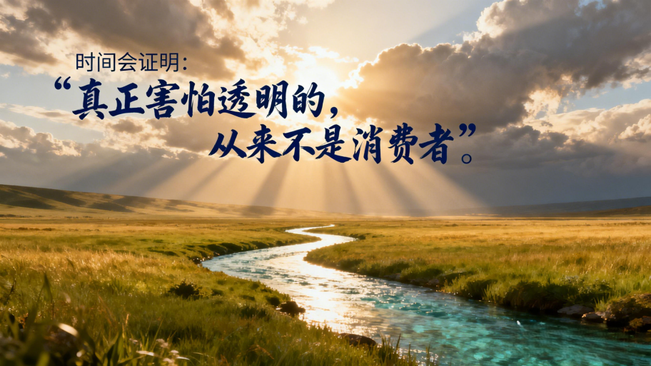 芙蕊汇让时间证明:真正害怕透明的,从来不是消费者 芙蕊汇让时间证明:真正害怕透明的,从来不是消费者